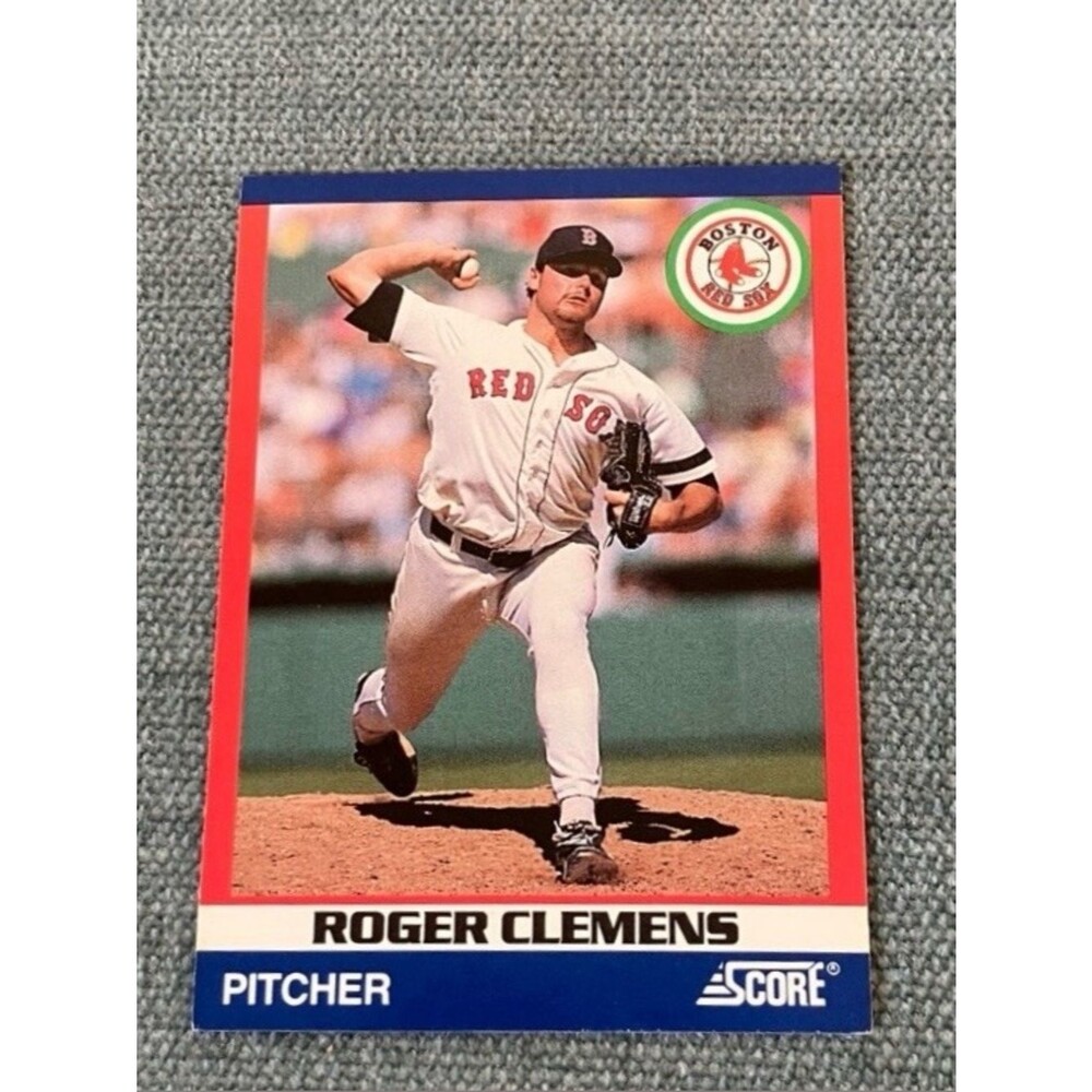 1991 Score Boston Red Sox Baseball Card Trading Card